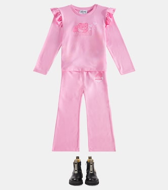 Chelsea Boots aus Leder | Moschino Kids