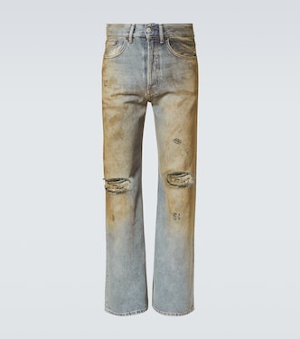 2021M distressed wide-leg jeans | Acne Studios