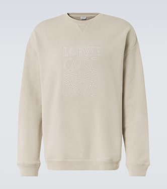 Anagram embroidered cotton sweatshirt | Loewe