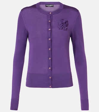 Cardigan aus Seide | Dolce&Gabbana