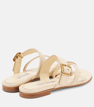 Sandales Thalusa 10 en cuir | Manolo Blahnik