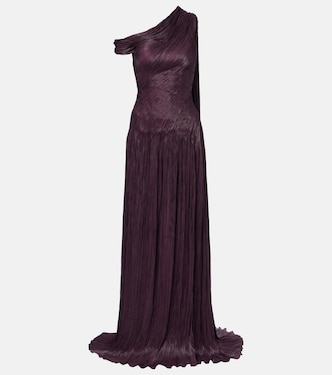 Vestido de fiesta de gasa de seda | Marmar Halim