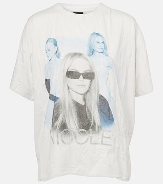 Nicole printed jersey T-shirt | Balenciaga