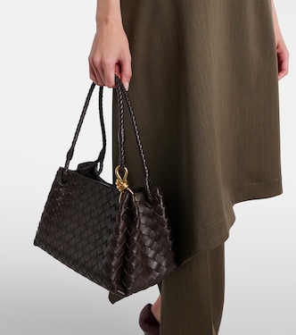 Tote Parachute Medium aus Leder | Bottega Veneta