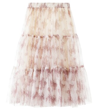 Mary Jane toile de jouy tulle skirt | C'era Una Volta