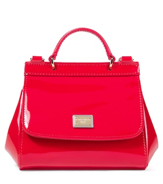 Borsa Sicily Mini in vernice | Dolce&Gabbana Kids