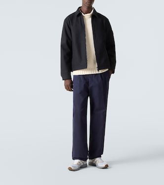 Ghost wool-blend flannel jacket | Stone Island