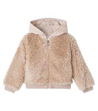 Faux fur jacket | Moncler Enfant
