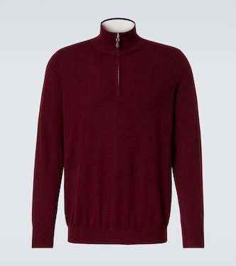 Mr Fenchurch cashmere half-zip sweater | Arch4