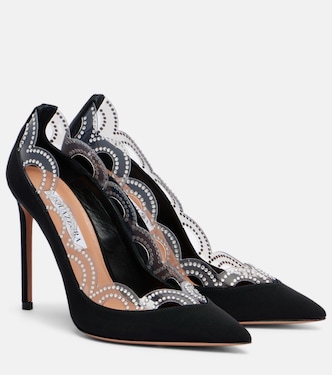 Je T'Aime 105 embellished pumps | Aquazzura