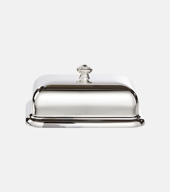 Beurrier Albi en plaqué argent  | Christofle