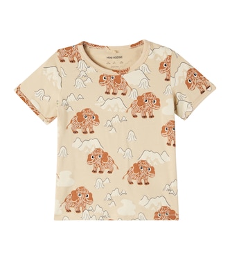 Mammoth cotton-blend jersey T-shirt | Mini Rodini