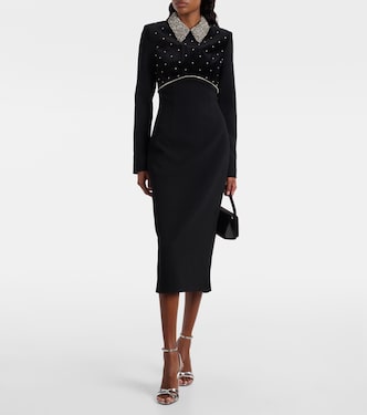 Vestido midi Alistar adornado  | Rebecca Vallance