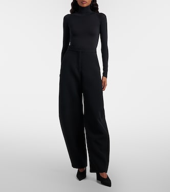 Wool-blend barrel-leg pants | Alaïa