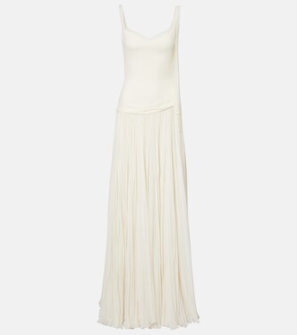 Ana crêpe and chiffon gown | Marmar Halim