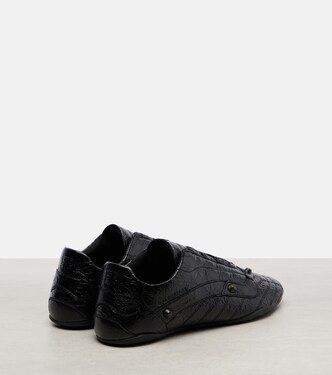 City leather sneakers | Balenciaga