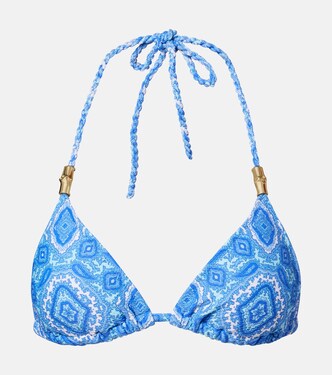 Mykonos printed bikini top | Heidi Klein