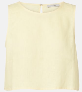 Kobe linen top | Asceno