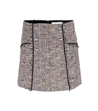 Starck tweed miniskirt | Veronica Beard
