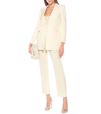 Resolute Basque high-rise wool pants | Blazé Milano