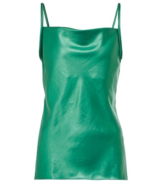 Top Neza aus Satin | Nanushka