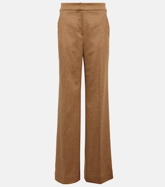 Pantalon droit à taille haute | Veronica Beard