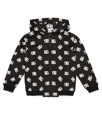 Sudadera de algodón con cremallera | Dolce&Gabbana Kids