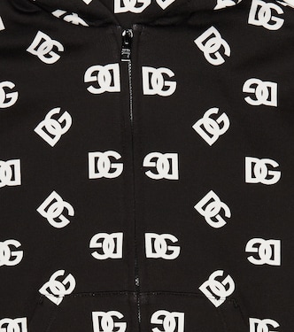 Sudadera de algodón con cremallera | Dolce&Gabbana Kids