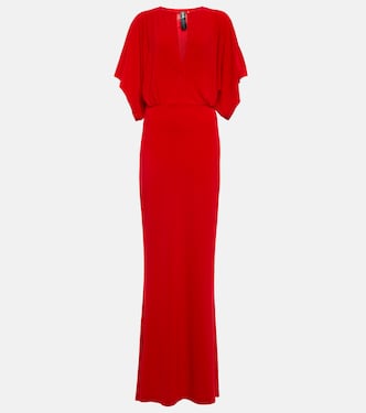 Obie jersey maxi dress | Norma Kamali