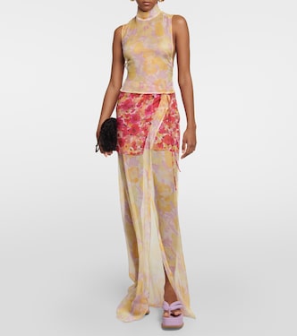 Silene silk maxi skirt | Dries Van Noten