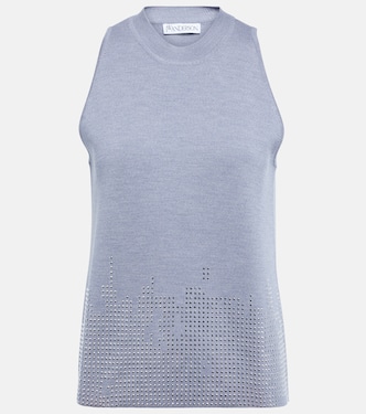 Embellished wool top | JW Anderson