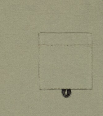 T-shirt in jersey di cotone | Brunello Cucinelli Kids