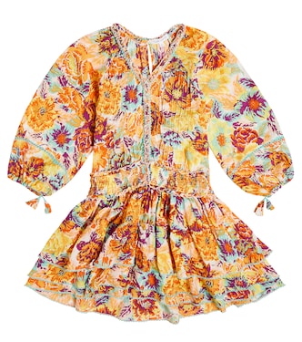Bedrucktes Kleid Ariel | Poupette St Barth Kids