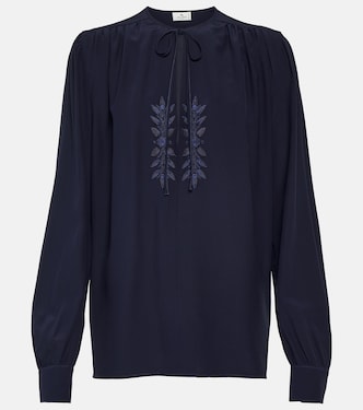 Blusa in seta con ricamo | Etro