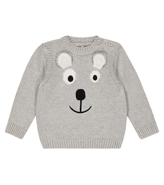 Baby - Pullover in cotone con ricamo | Stella McCartney Kids