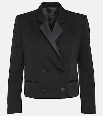 Cropped-Smokingjacke Hastagd aus Wolle | Isabel Marant