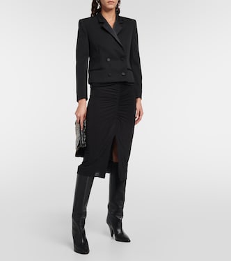 Hastagd cropped wool tuxedo jacket | Isabel Marant