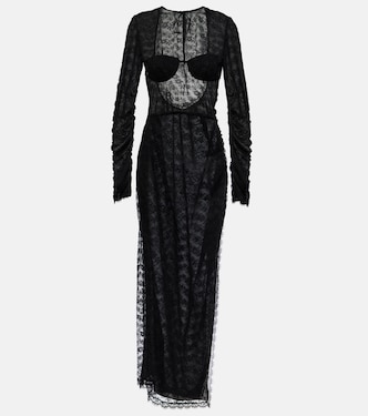 Maxikleid aus Spitze | Alessandra Rich