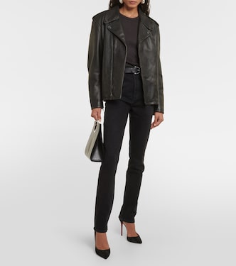 Freya high-rise slim jeans | Agolde