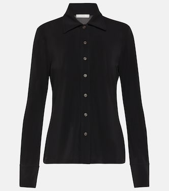 Button-down jersey shirt | Vince
