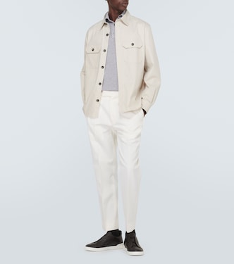 Sneakers Triple Stitch in pelle | Zegna