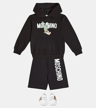 Teddy Bear cotton hoodie | Moschino Kids