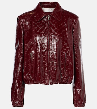 Bomberjacke aus Leder | Gucci