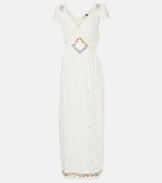Besticktes Maxikleid Carey | Rixo