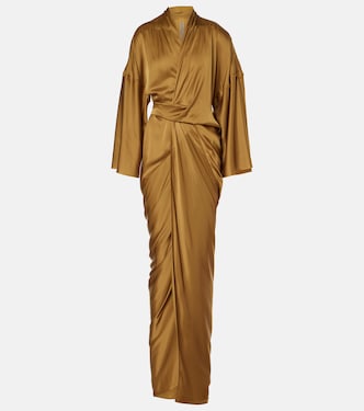 Robe aus Satin | Rick Owens