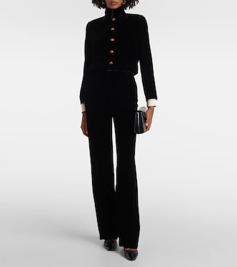 Pantaloni a gamba larga Goldie in velluto | Loro Piana