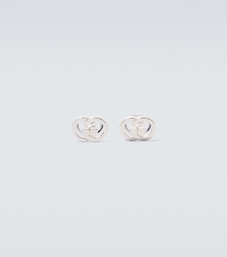 Manschettenknöpfe Interlocking G aus Sterlingsilber | Gucci