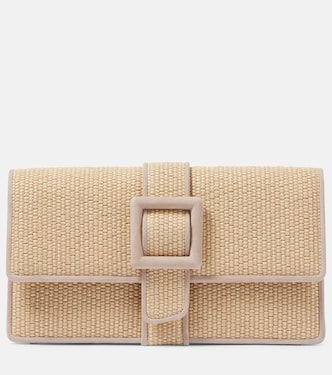 Maycap raffia clutch | Manolo Blahnik
