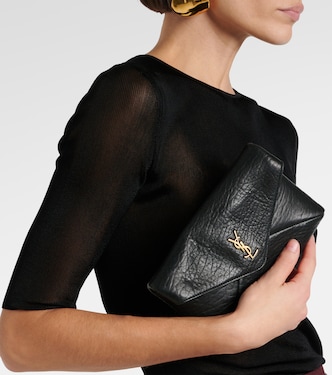 Portefeuille Cassandre Small en cuir | Saint Laurent