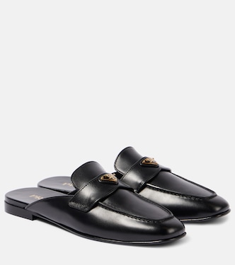 Leather mules | Prada